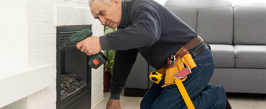 New Indoor Fireplace Installation in La Verne, California