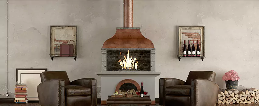 Thelin Hearth Products Providence Pellet Insert Fireplace Installation in La Verne, CA