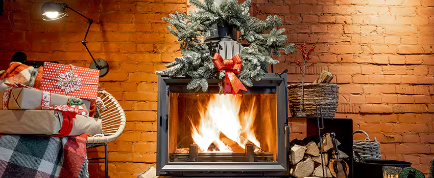 Travis Industries Linear Gas Fireplace Installation in La Verne, California