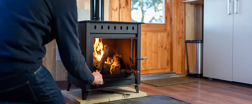 Open Hearth Wood Fireplace Installation in La Verne, CA