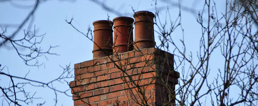 Chimney Crown Installation For Brick Chimney in La Verne, California