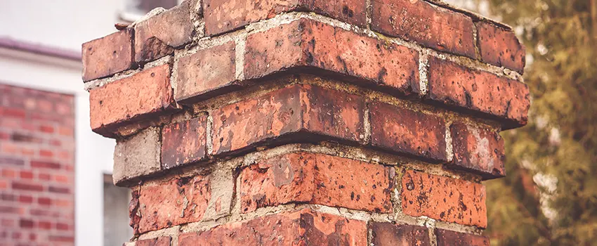 Cracked Chimney Bricks Repair Cost in La Verne, California