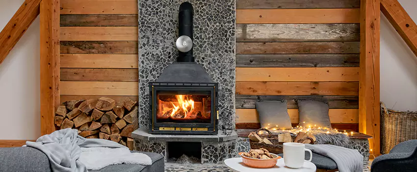 Thelin Hearth Products Direct Vent Gas Stove Fireplace Inspection in La Verne, California